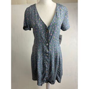 RVCA Women's Dress Extra‎ Small Floral Pattern NWT